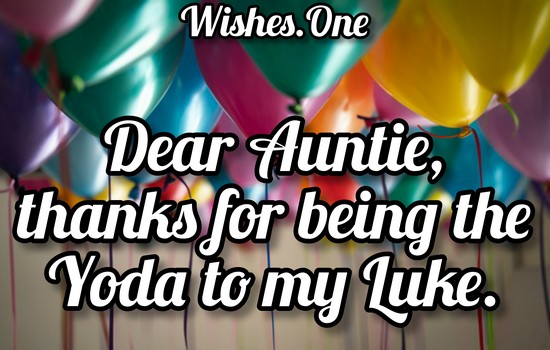 Happy Birthday Aunt Messages