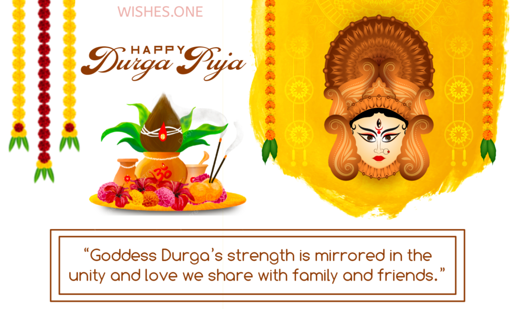 Durga Puja Quotes for Family and Friends