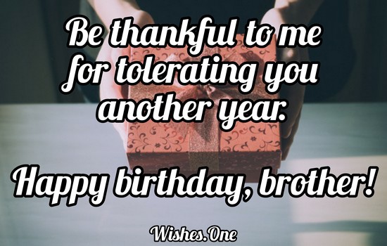 Birthday Wishes To Brother