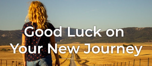 goodluck to new journey quotes